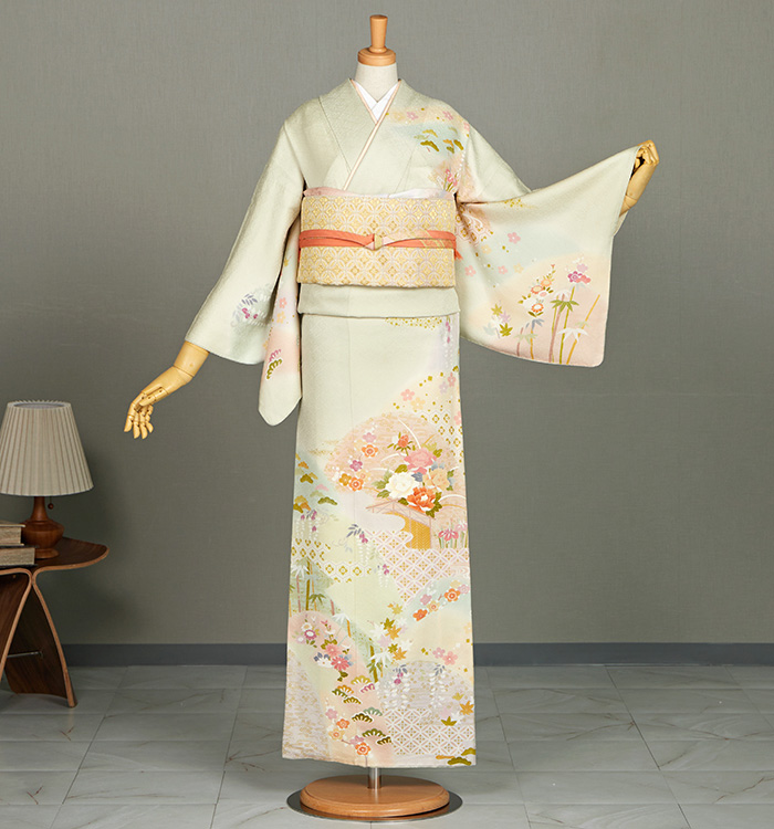 訪問着 No.AA-5089-Mサイズのレンタル｜きもの365