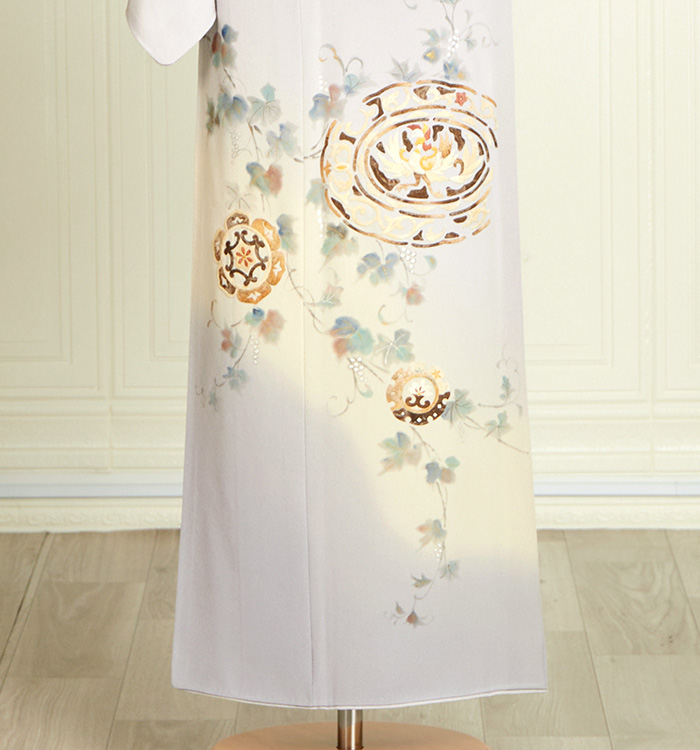 蓑虫工芸 一つ紋訪問着 No.AA-5115-Sサイズのレンタル｜きもの365