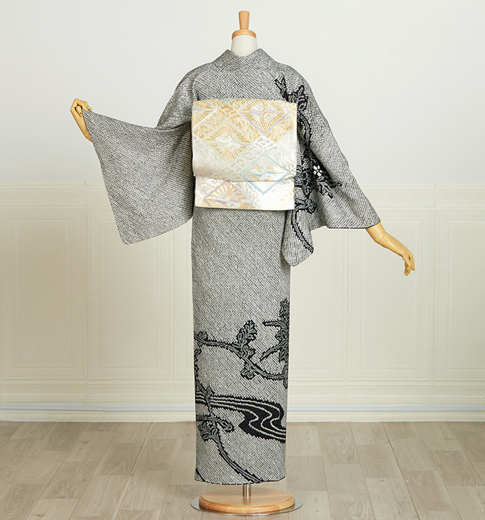 上質絞り訪問着 楽天市場】【レンタル】高級正絹 訪問着 フルセットレンタル訪問着