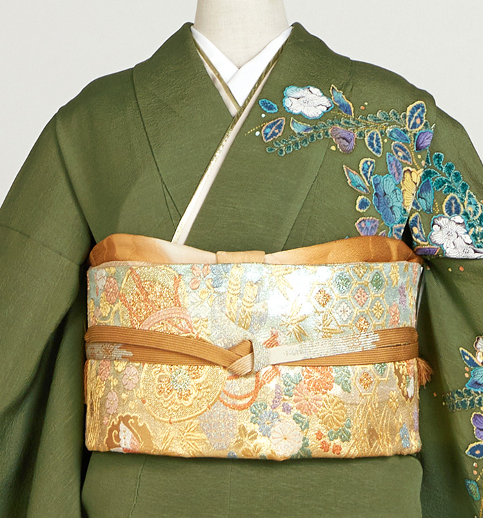 辻が花 訪問着 No.AA-5124-Mサイズのレンタル｜きもの365