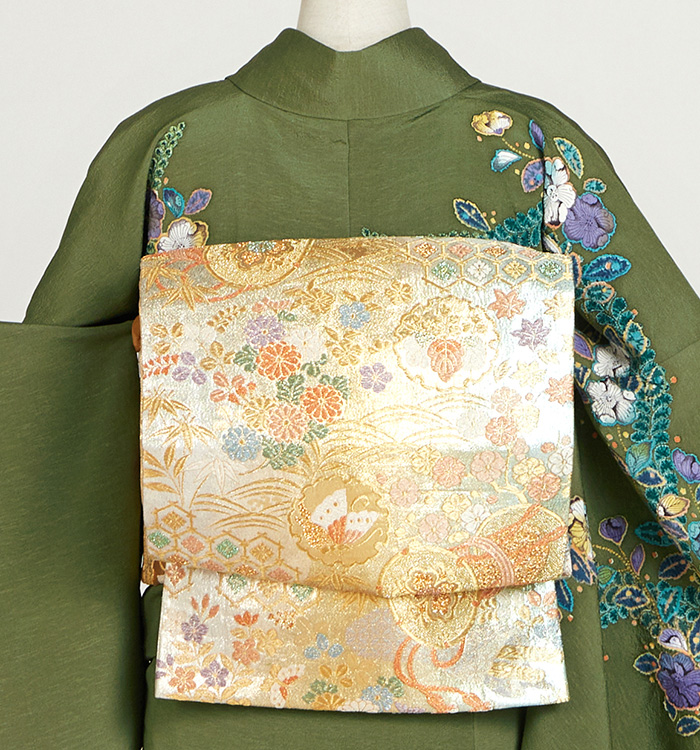 辻が花 訪問着 No.AA-5124-Mサイズのレンタル｜きもの365