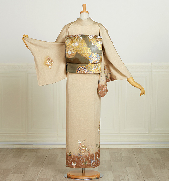 じゅらく 訪問着 No.AA-5126-Sサイズのレンタル｜きもの365
