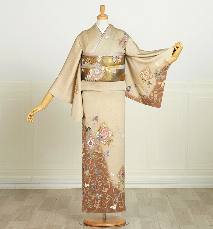 じゅらく 訪問着 No.AA-5126-Sサイズのレンタル｜きもの365