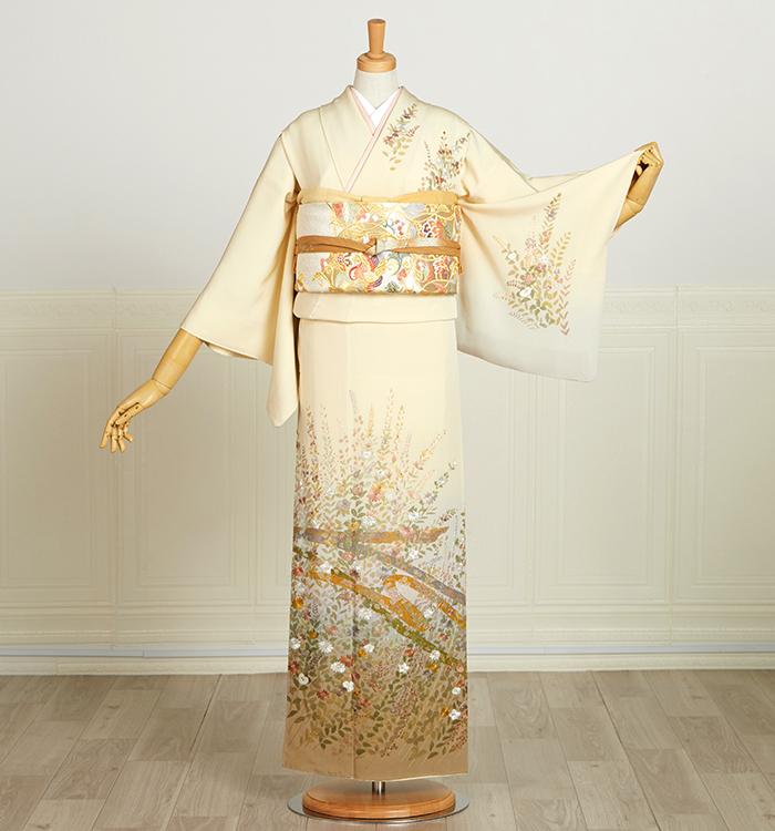 刺繍 一つ紋訪問着 No.AA-5127-Sサイズの通販｜きもの365