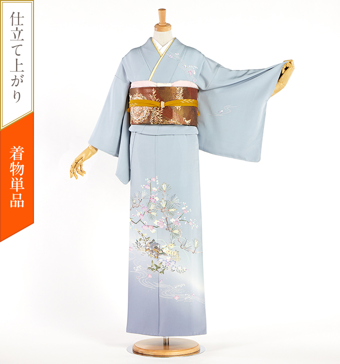 着物単品】手描友禅作家 訪問着 No.AA-5157-Sサイズの通販