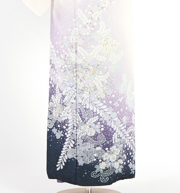 辻が花作家 訪問着 No.AA-5174-ワイド-LOサイズの通販｜きもの365