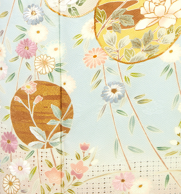 スワトウ刺繍 訪問着 No.AA-5184-Mサイズのレンタル｜きもの365