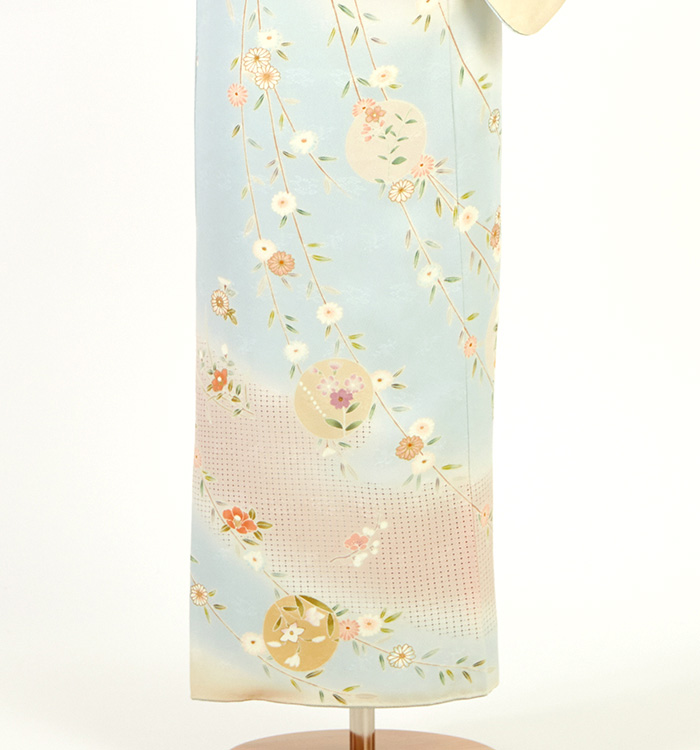 スワトウ刺繍 訪問着 No.AA-5184-Mサイズのレンタル｜きもの365