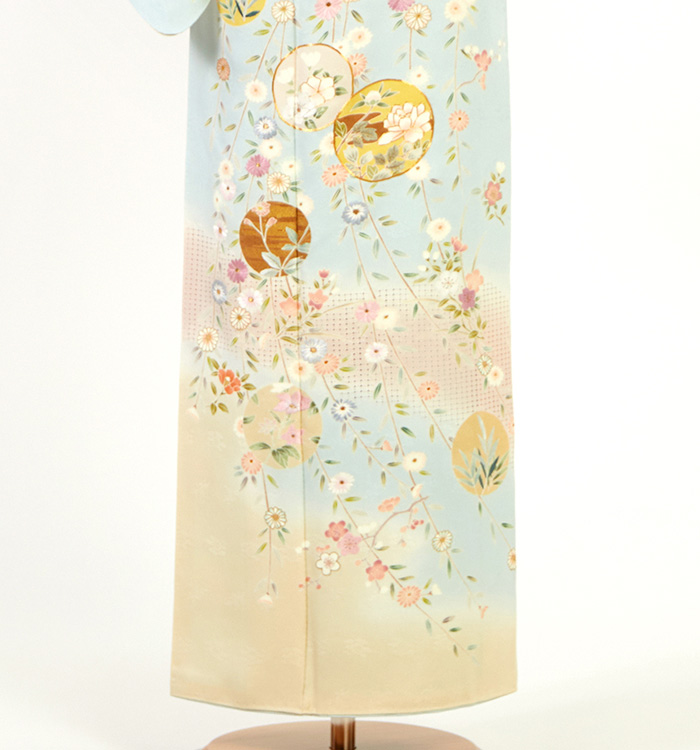 スワトウ刺繍 訪問着 No.AA-5184-Mサイズのレンタル｜きもの365