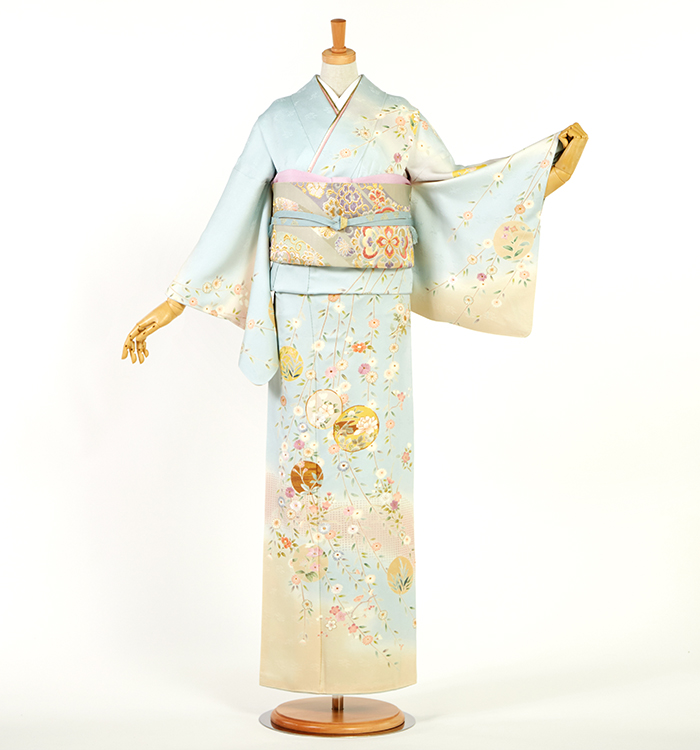 スワトウ刺繍 訪問着 No.AA-5184-Mサイズのレンタル｜きもの365