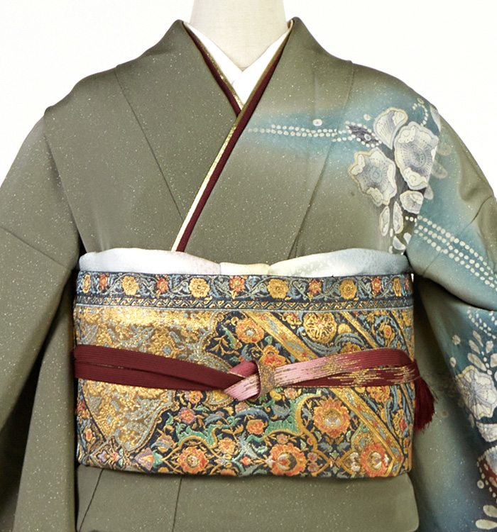 辻が花 訪問着 No.AA-5187-Mサイズのレンタル｜きもの365