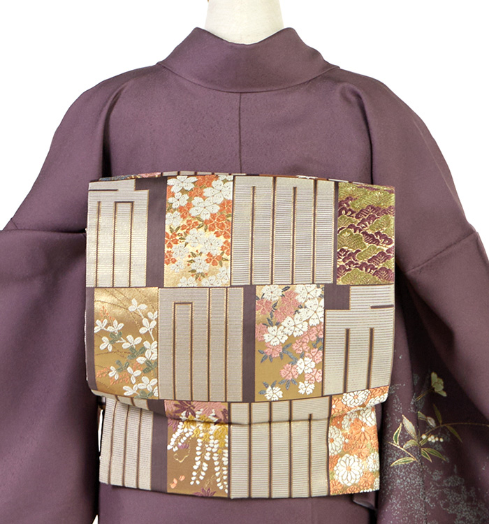 帯・逸品】訪問着 No.AA-5191-Sサイズのレンタル｜きもの365