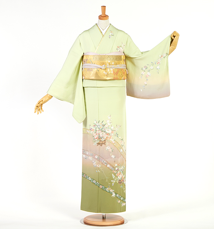 刺繍 訪問着 No.AA-5204-Lサイズのレンタル｜きもの365