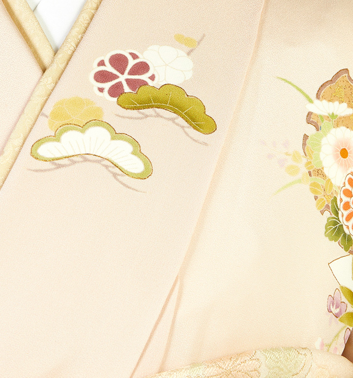 帯・逸品】京友禅染匠菱健 訪問着 No.AA-5216-Mサイズのレンタル 帯・逸品】京友禅染匠菱健 訪問着 No.AA-5216-Mサイズのレンタル