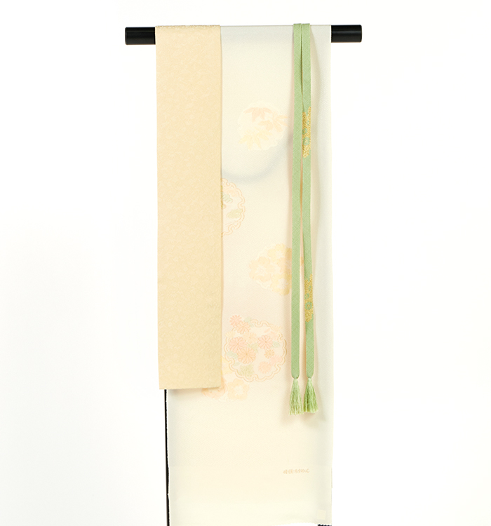 帯・逸品】京友禅染匠菱健 訪問着 No.AA-5216-Mサイズのレンタル