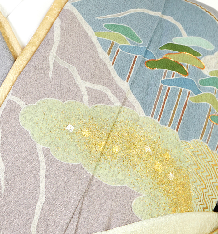 初代松井青々 訪問着 No.AA-5257-Sサイズのレンタル｜きもの365