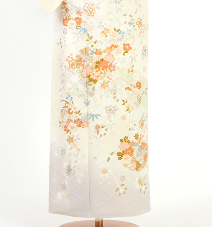 芸能人着用柄 訪問着 No.AA-5273-Mサイズのレンタル｜きもの365