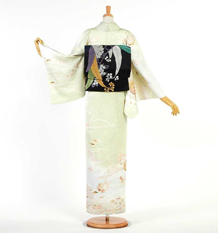 芸能人着用柄 訪問着 No.AA-5274-Mサイズのレンタル｜きもの365