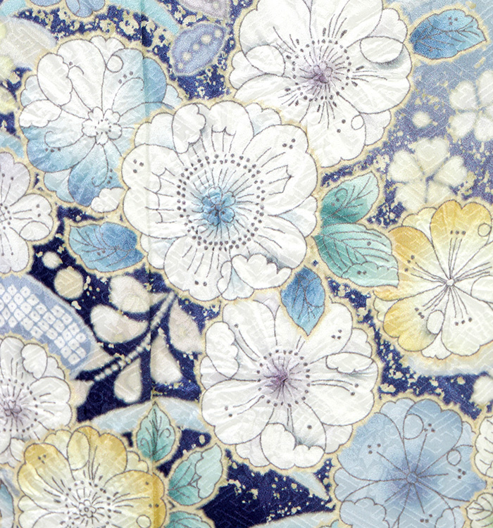 【逸品！新品未使用品】辻が花模様♡グラデーション がとっても華やかな訪問着 夏 絽 訪問着 新品 辻が花染め 御仕立上り フォーマル 御仕立上り