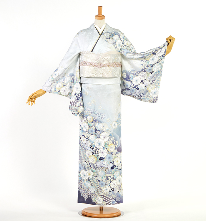 辻が花 訪問着 No.AA-5278-Mサイズのレンタル｜きもの365