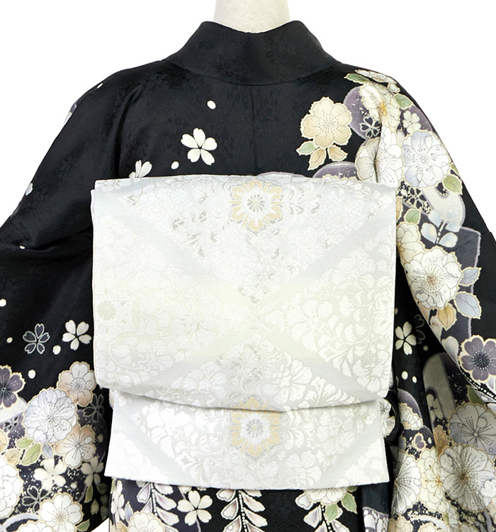1937辻が花文様小紋 辻が花風文様の小紋 | 時代布池田ブログ