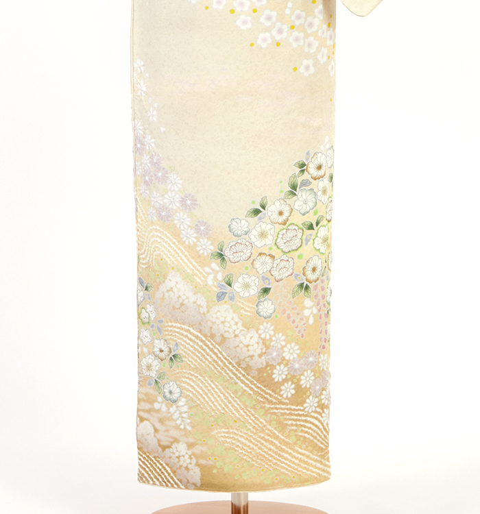 桂由美 訪問着（専用襦袢付）No.AA-5291-ワイド-MOサイズのレンタル