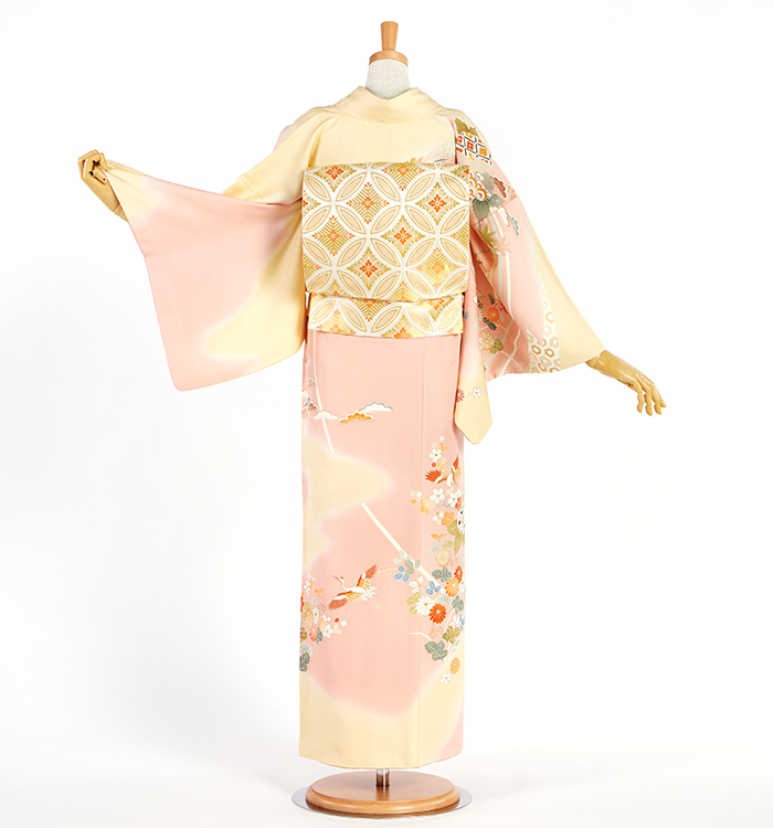 帯・逸品】京友禅 千總 訪問着 No.AA-5298-Sサイズのレンタル｜きもの