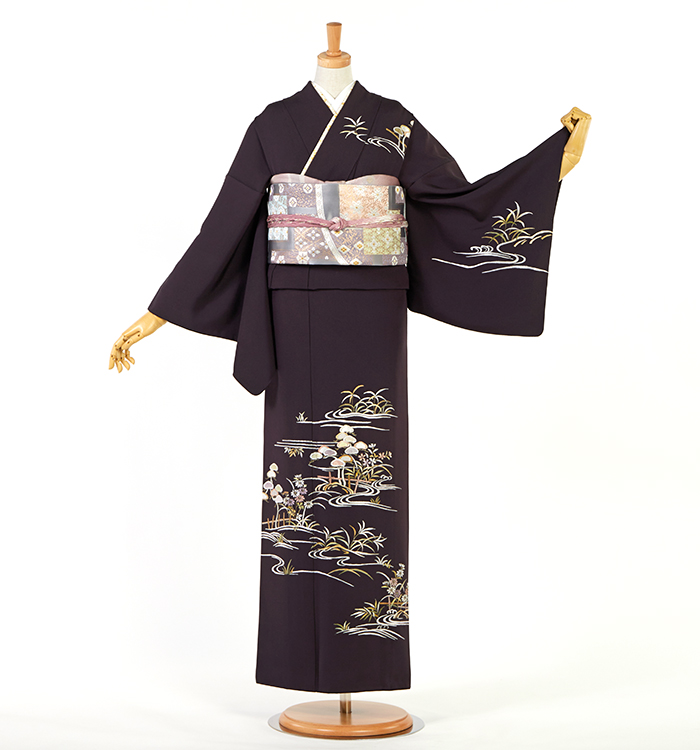 ゆうなぎ工房 優梛達也 総刺繍 訪問着 No.AA-5311-Mサイズのレンタル
