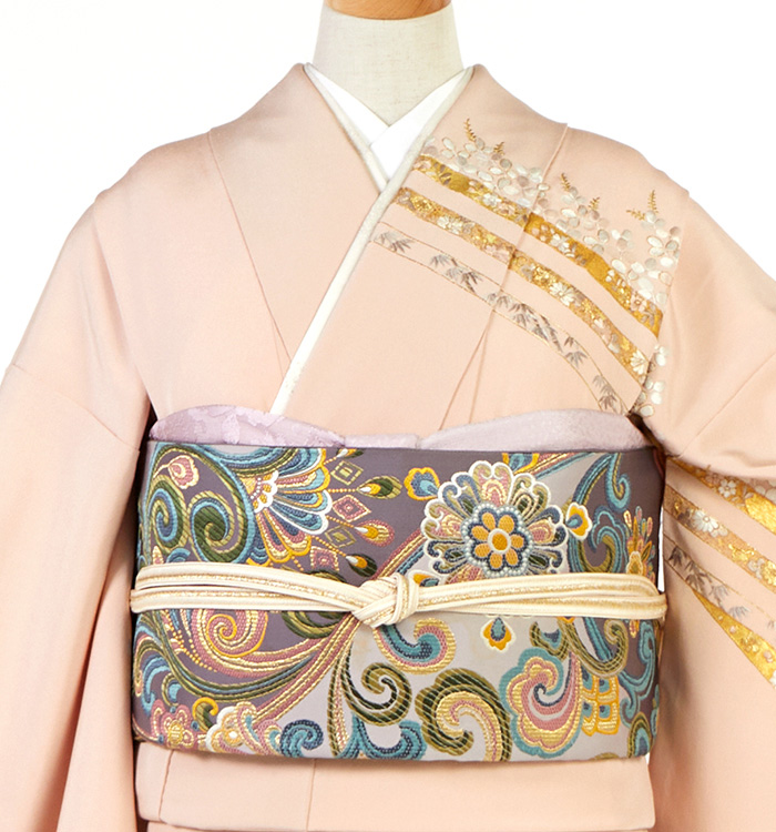 刺繍 訪問着 No.AA-5327-Sサイズのレンタル｜きもの365