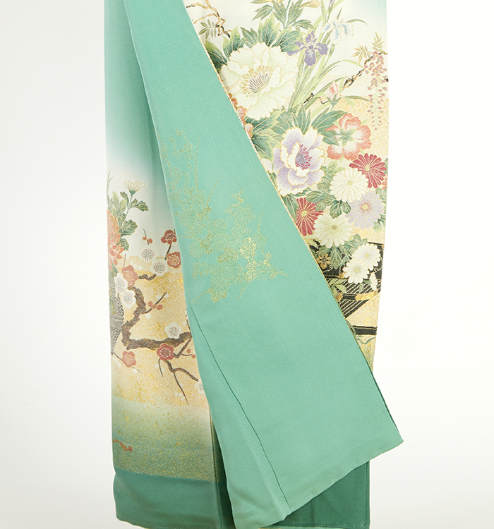【着物単品】縫い取り 訪問着 No.AA-5364-Sサイズ_08