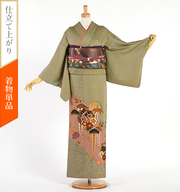 着物単品】一つ紋訪問着 No.AA-5366-Sサイズの通販｜きもの365