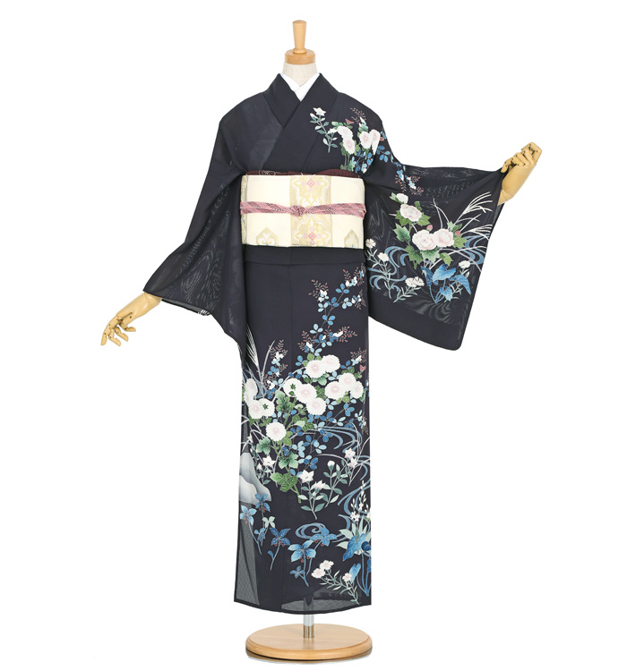 石原工芸 夏訪問着 No.AB-2592-Mサイズ