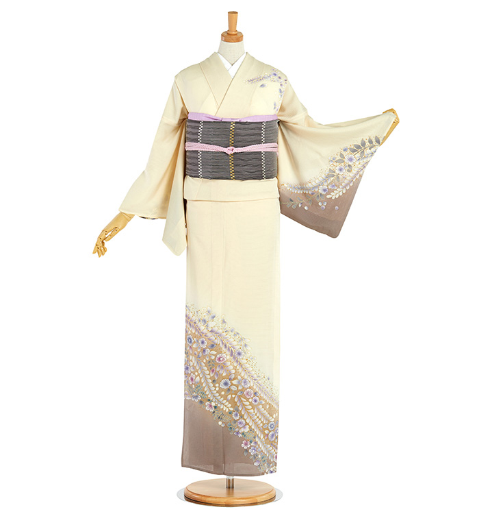 夏訪問着 No.AB-4347-Lサイズのレンタル｜きもの365