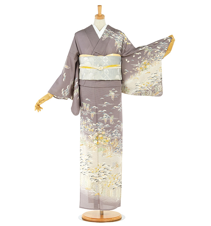 夏訪問着 No.AB-4761-Mサイズ