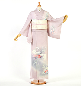 紫で人気の訪問着レンタル｜格安の着物レンタル(税込7,980円