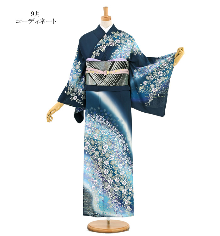 桂由美 単衣訪問着 No.AC-3354-Mサイズのレンタル｜きもの365