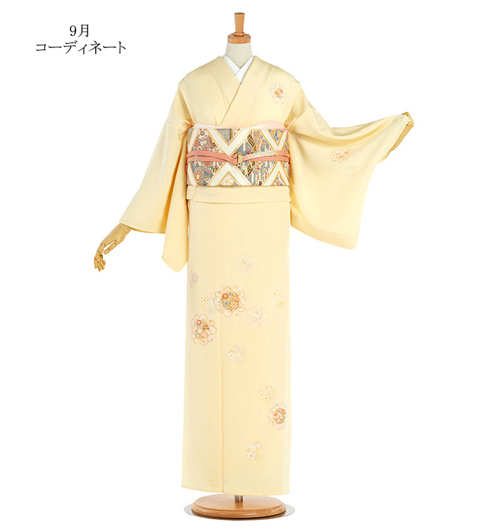 単衣訪問着 No.AC-4369-Lサイズのレンタル｜きもの365