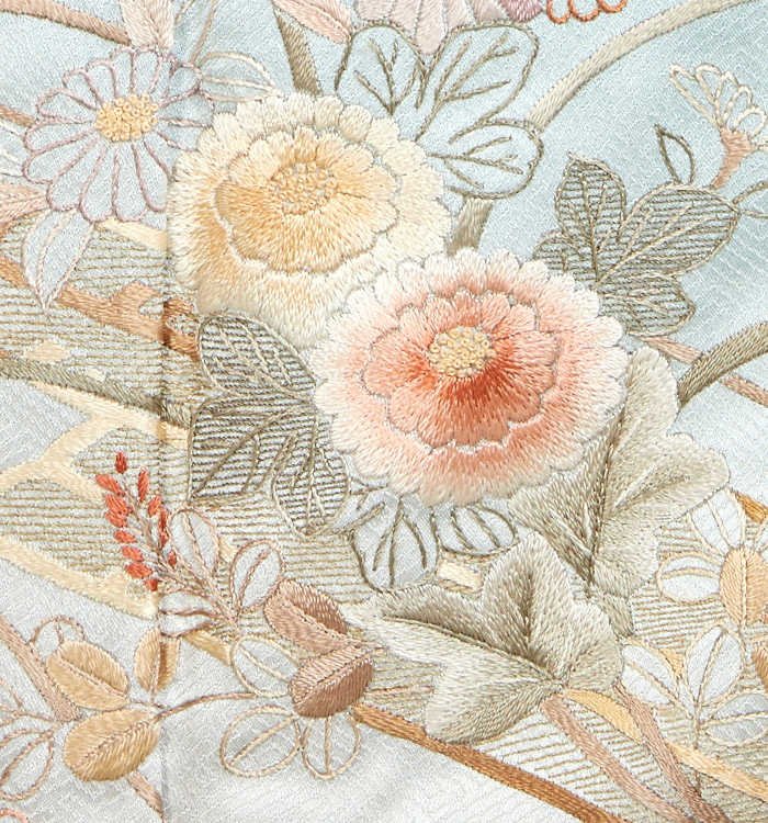 訪問着　フルセット　露芝　小花　手刺繍　絞り　地紋　入学式　卒業式　七五三　H5 C9142113029108_sub02_LL.jpg