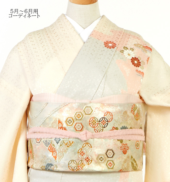 【帯・逸品】単衣訪問着 No.AC-5335-Sサイズ_01