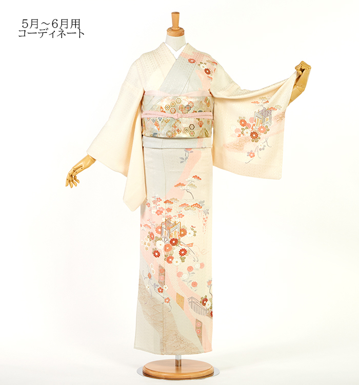 【帯・逸品】単衣訪問着 No.AC-5335-Sサイズ