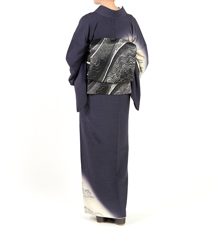 紬 手描友禅作家 訪問着 No.AD-0627-Lサイズ_01