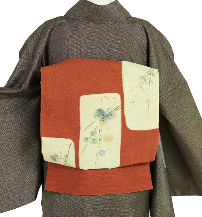 大島紬 訪問着 No.AD-3306-Mサイズのレンタル｜きもの365