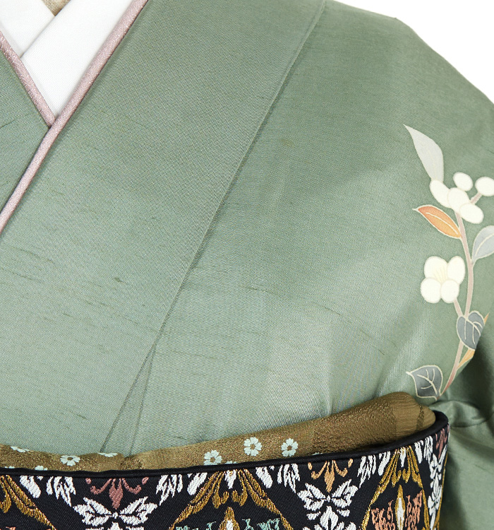 紬訪問着 No.AD-3701-Sサイズのレンタル｜きもの365