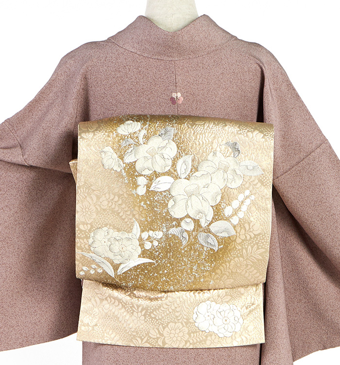 売り切り◆H30さが美誂え金彩友禅訪問着　紹巴織袋帯　五点セット　ガード加工済 本加賀友禅 色無地 No.BA-0160-Sサイズのレンタル｜きもの365