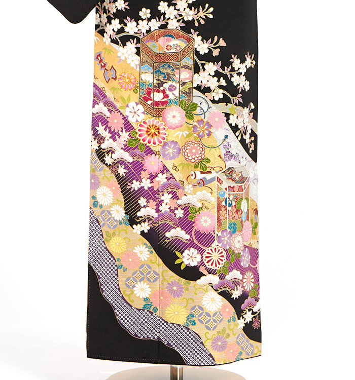 桂由美 黒留袖 No.CA-0368-Sサイズのレンタル｜きもの365