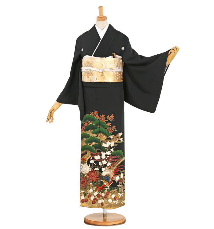 黒留袖 No.CA-0599-Mサイズのレンタル｜きもの365