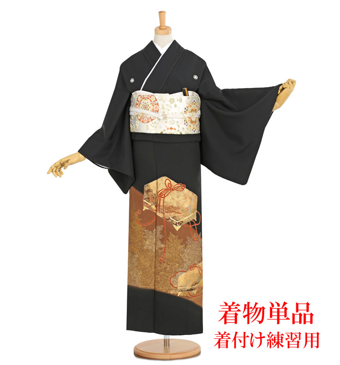 留袖　黒留袖　正絹 soubien_ren-kts0085