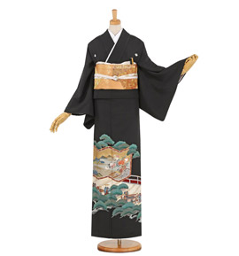 【帯・逸品】黒留袖 No.CA-1017-Lサイズ