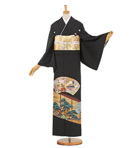 【帯・逸品】黒留袖 No.CA-1018-Lサイズ