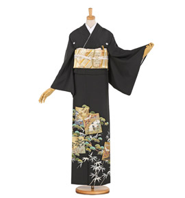 【帯・逸品】黒留袖 No.CA-1020-Lサイズ